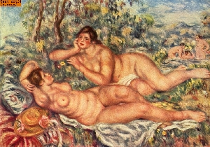 Badende nach Renoir